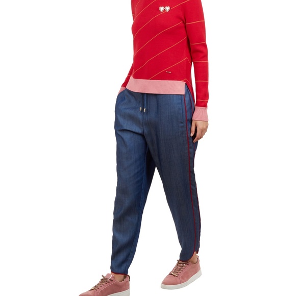 TED BAKER Xavier Striped Jumper-Ted Size #3 - Picture 4 of 6